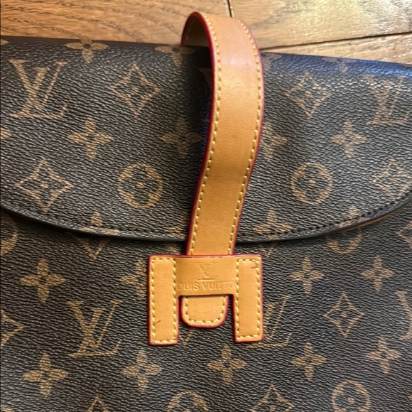 Brown Monogram Crossbody Bag - Picture 9 of 11